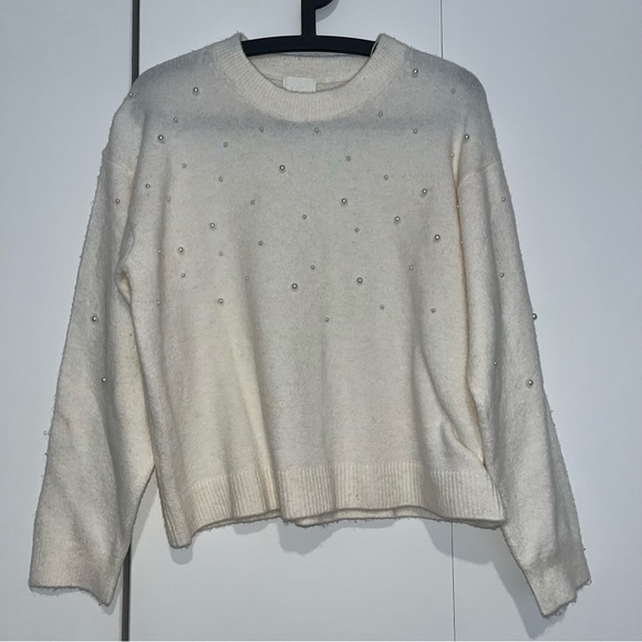 NWOT H&M Beaded Sweater - Picture 2 of 7